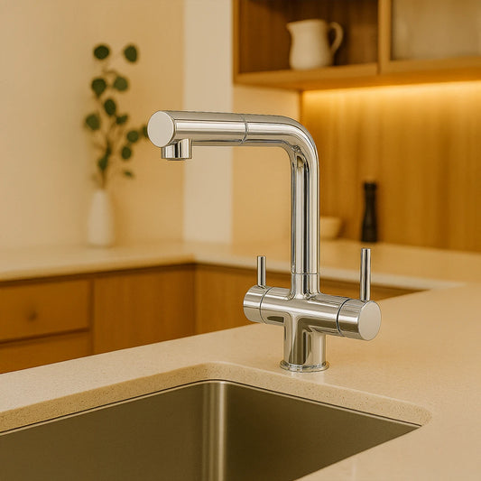 Evodrop EW416 - Vierwegehahn chrom